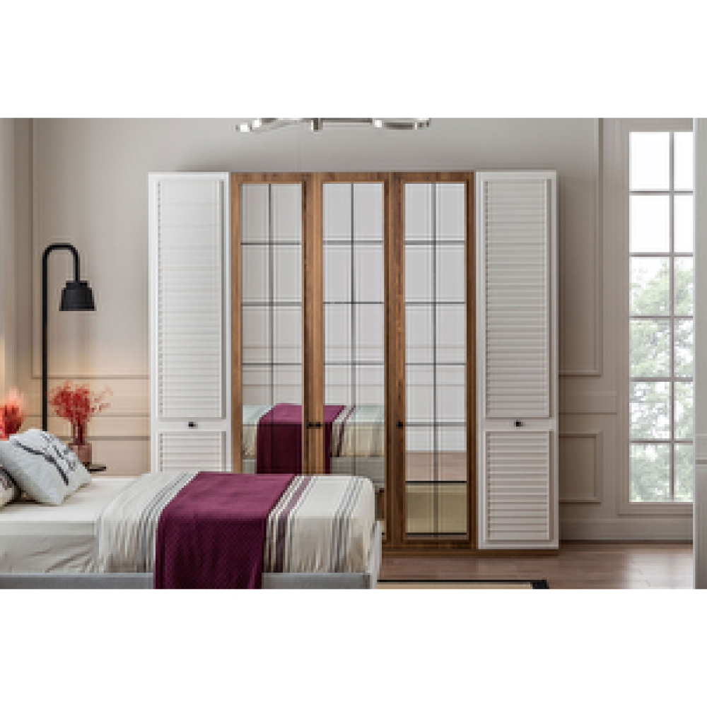 Doressa Home Vron Ett 5 Kapaklı Gardırop Gardrop & Dolap Fiyatı