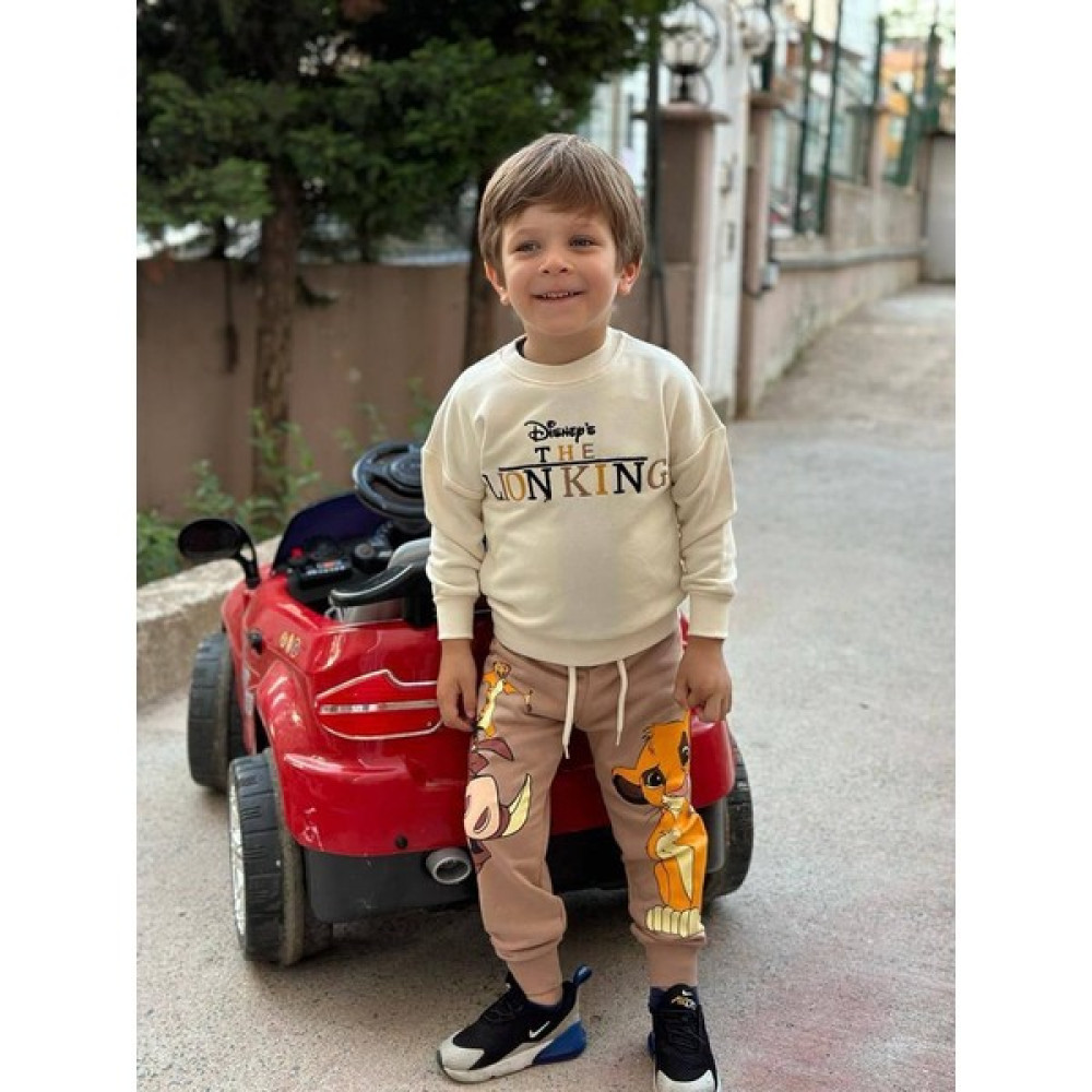 Dori Kids Dısney Lıon Kıng Baskılı Yeni Sezon Takım Erkek Çocuk Giyim Takımı Fiyatı