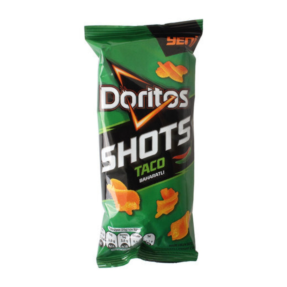 Doritos Shots Taco Baharatlı 26 g 108'li Cips Fiyatı