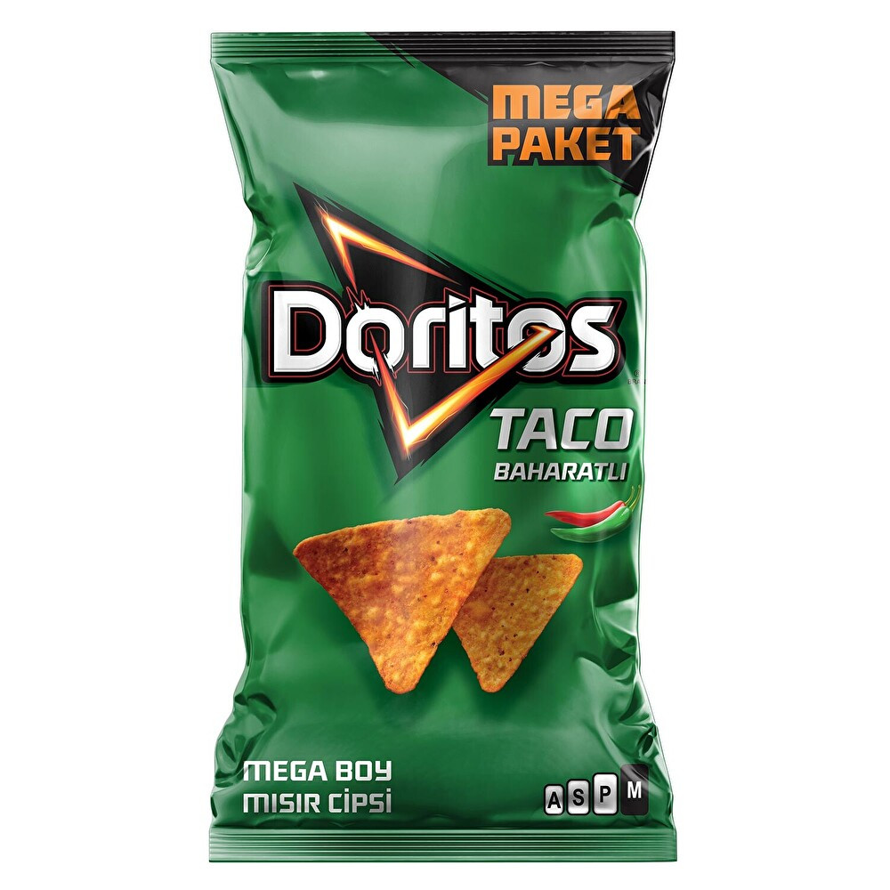 Doritos Taco Baharat Çeşnili Mısır Cipsi Mega Boy 218 G Cips Fiyatı