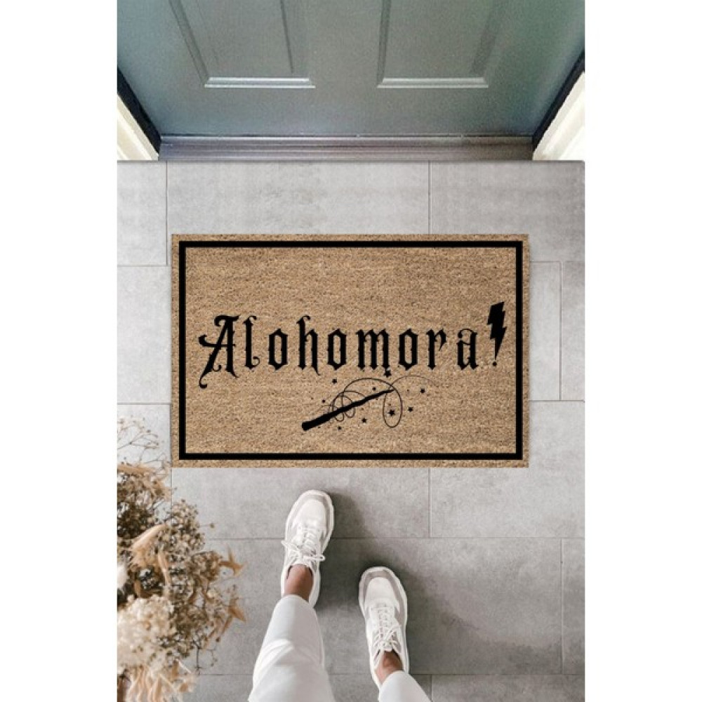 Dormot Home Modern Dijital Baskı Harry Potter Alohomora 70X45CM Kapı Önü Dekoratif Kapı Önü Paspası - 45 x 75 cm - Kahverengi Paspas Fiyatı