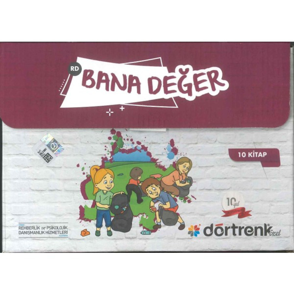 Dört Renk Yayınları Bana Değer Hikaye Seti (10 Kitap) Çocuk Öykü Fiyatı