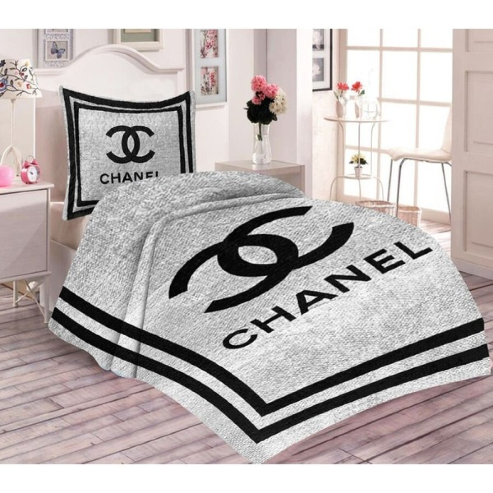 Doruklar Home Collection Pamuk Dolgulu Kadife Kumaşlı Şeritli Chanel Tek Kişilik Kapitone Yatak Örtüsü - Gri - Siyah - 180 x 240 cm Yatak Örtüsü Fiyatı