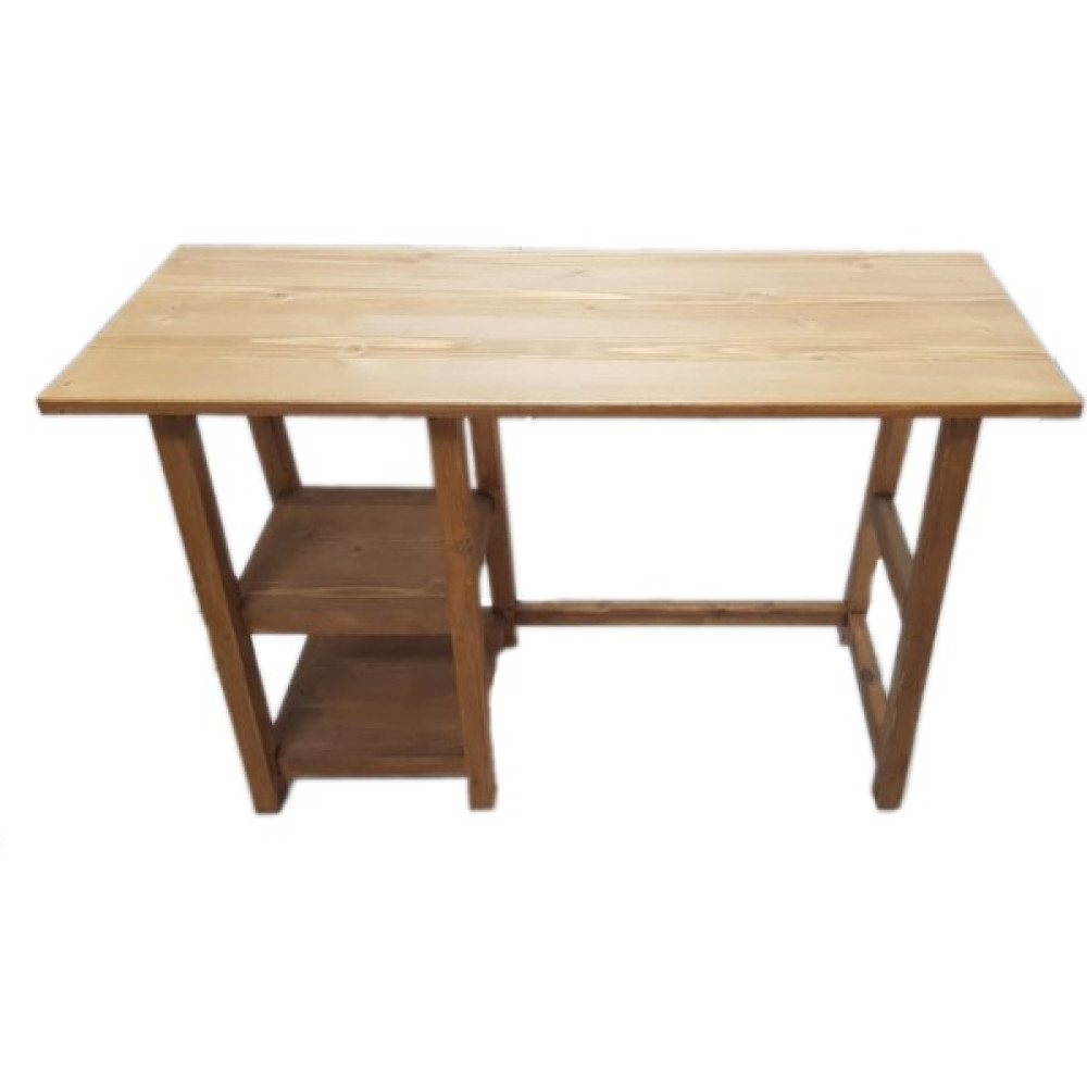 Dosswood Masif Ahşap Çalışma Masası - Y: 73 cm D: 120 cm G: 45 cm - Ceviz Çalışma Masası Fiyatı