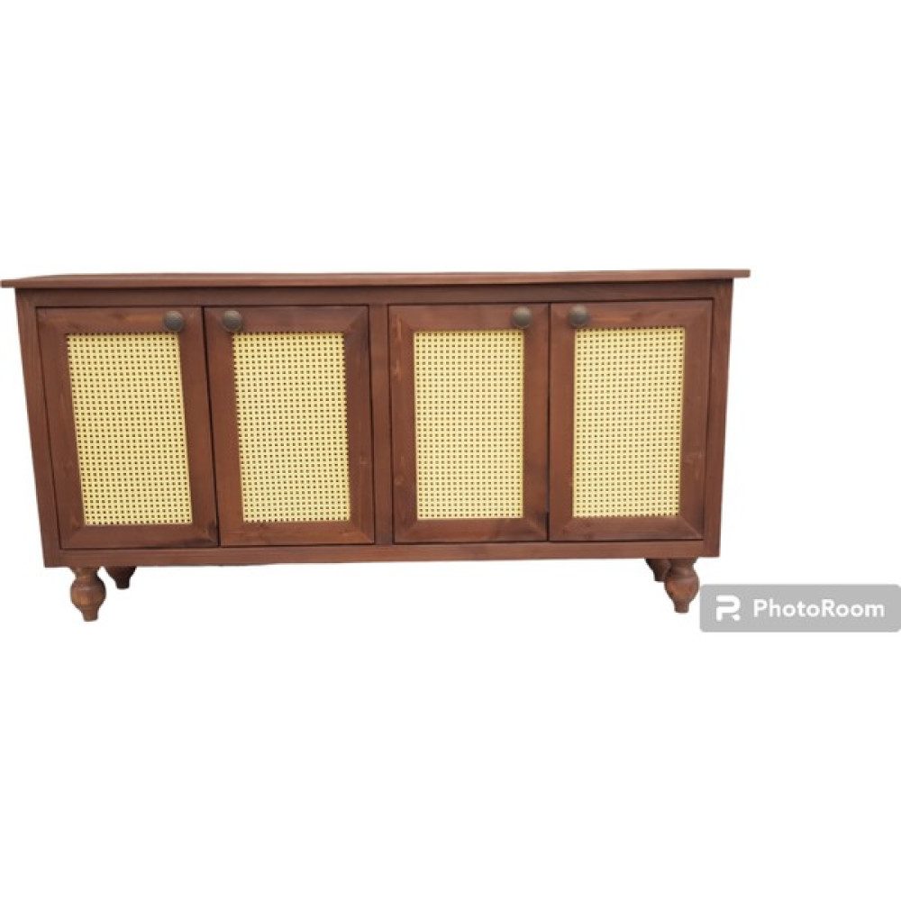 Dosswood Masif Ahşap Konsol - 40*80*140 - Ceviz Konsol Mobilya Fiyatı