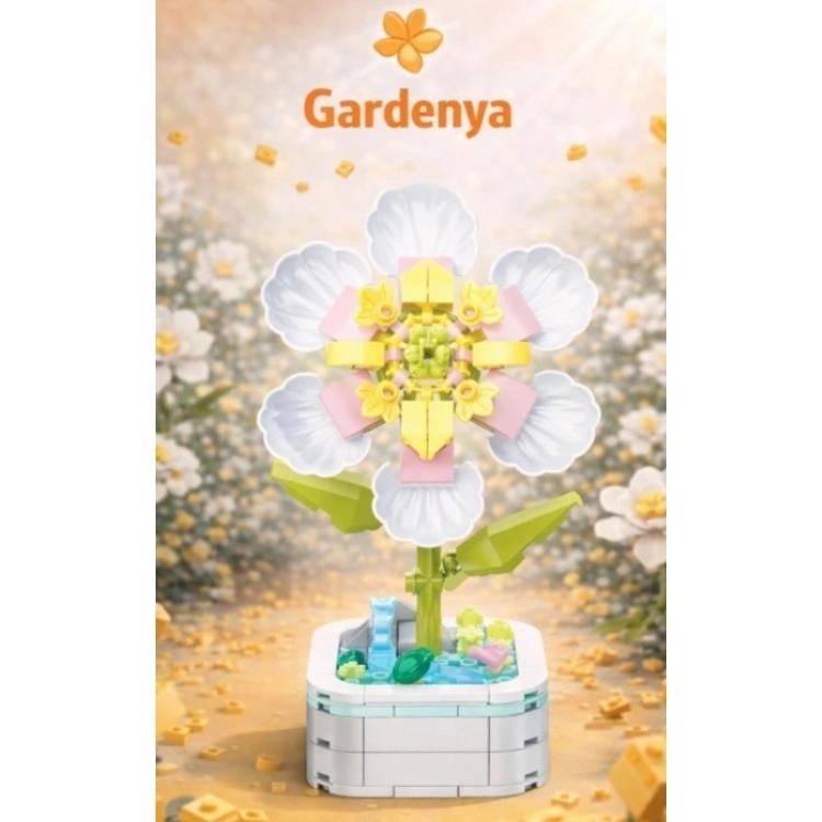 Dostoys 103-B6 Blossom Çiçek Blok Oyuncak Gardenya Anne Bebek Oyuncak Fiyatı