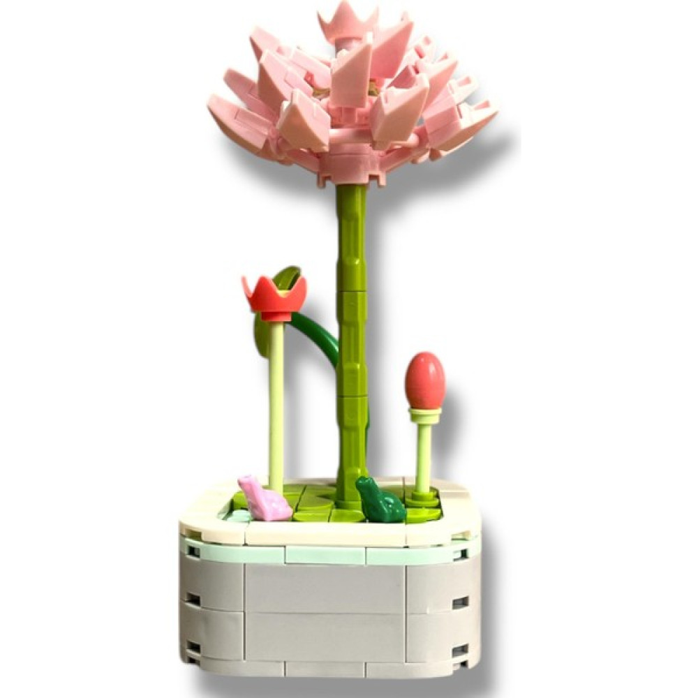 Dostoys 134 Parça Lotus Çiçeği Yapım Seti - Gerçekçi ve Dekoratif Yapı Oyuncağı Diğer Fiyatı