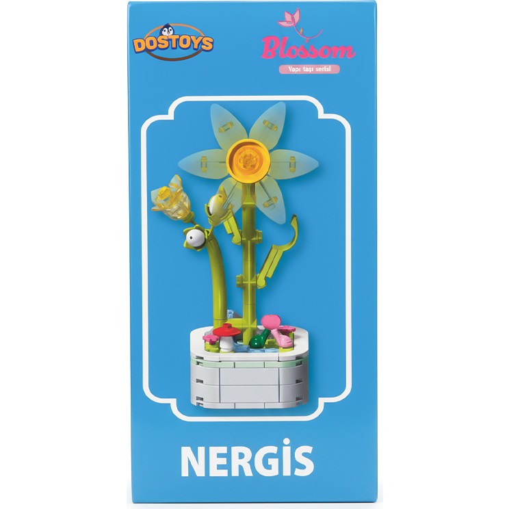 Dostoys Yapı Taşı Serisi Çiçek Yapım Seti Nergis Diğer Fiyatı