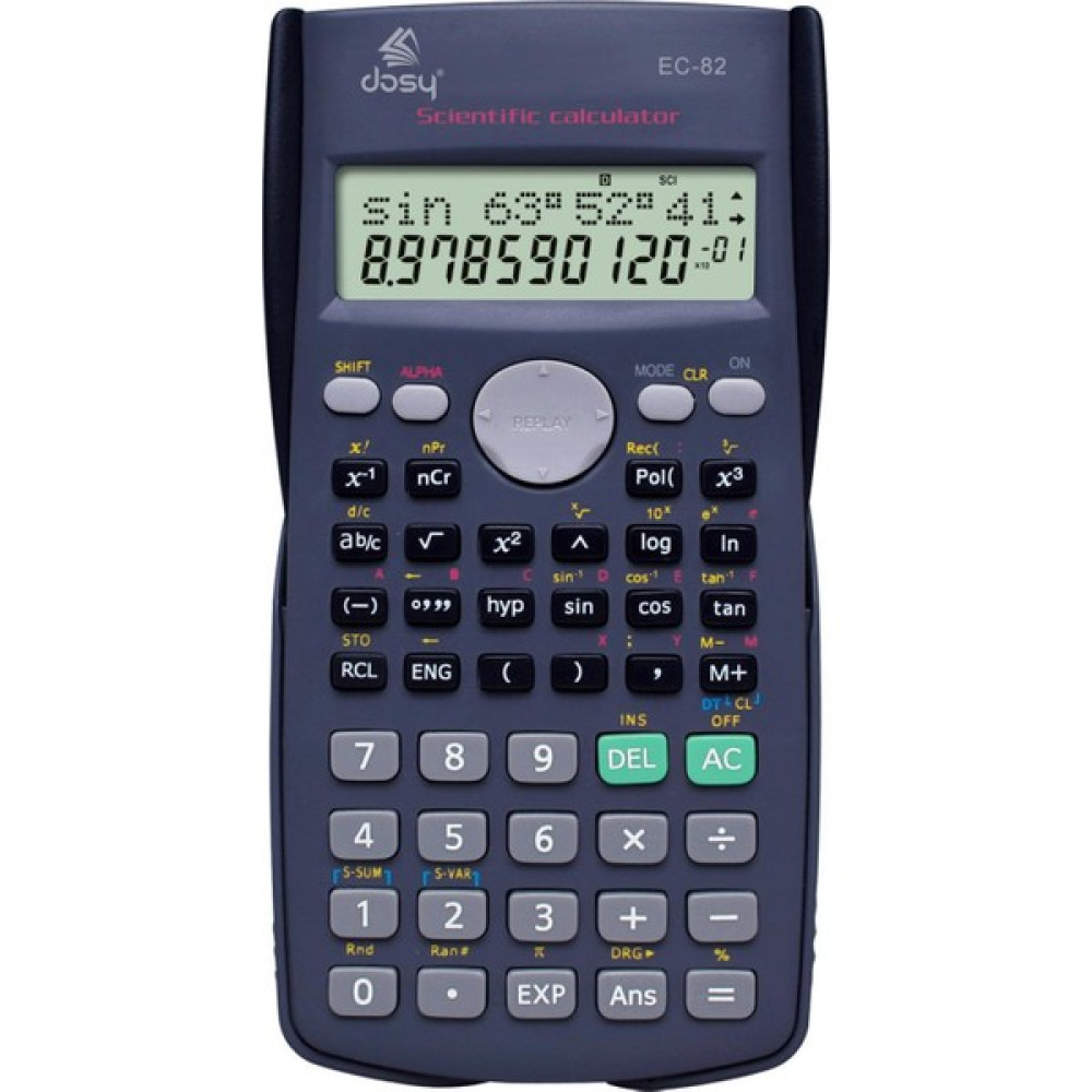 Dosy 12 Hane 240 Fonksiyonlu Bilimsel Hesap Makinesi (Ec-82) Oto Boyaları Fiyatı