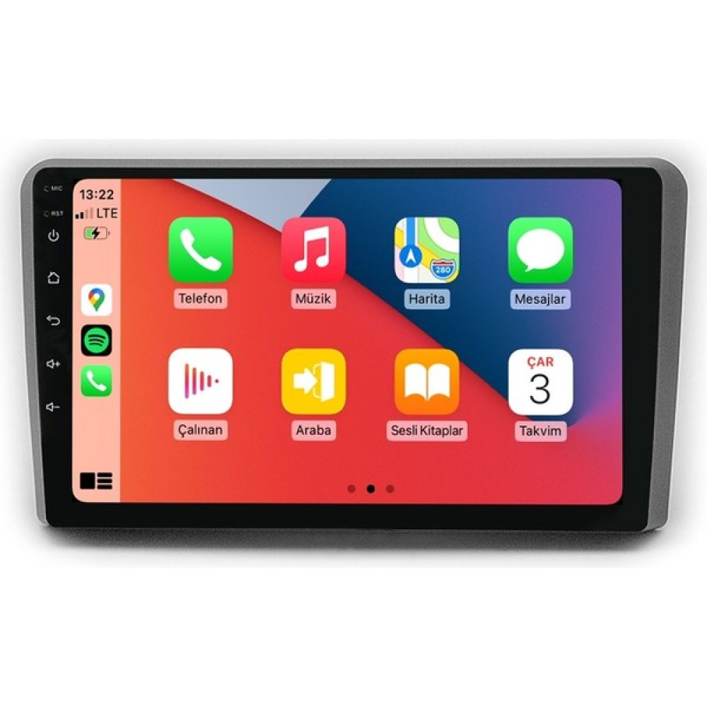 Dottom Audi A3 Araca Özel 2gb Ram Carplay Android Auto Oem Multimedya Navigasyon Oto Görüntü Sistemleri Fiyatı