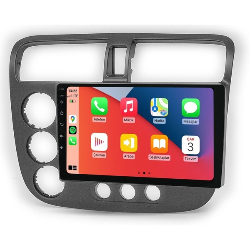 Dottom Honda Civic 2002 2005 9inç 2gb Ram Kablosuz Carplay Android Auto Oem Multimedya Navigasyon Oto Görüntü Sistemleri Fiyatı