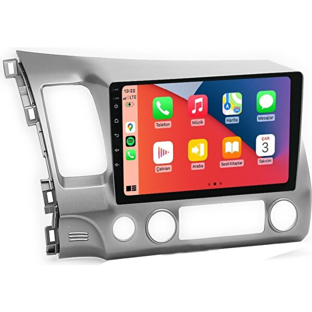 Dottom Honda Civic Fd6 2006 2011 10inç 2gb Ram Kablosuz Carplay Android Auto Oem Multimedya Navigasyon Oto Görüntü Sistemleri Fiyatı
