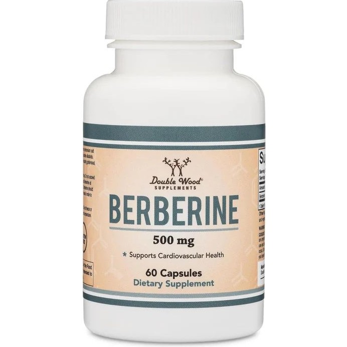 Double Wood Berberine 500 mg 60 Kapsül - Aromasız Diğer Fiyatı