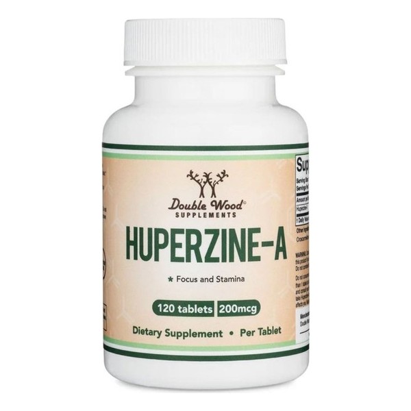 Double Wood Huperzine A 200 mcg 120 Tablet - Aromasız Diğer Fiyatı