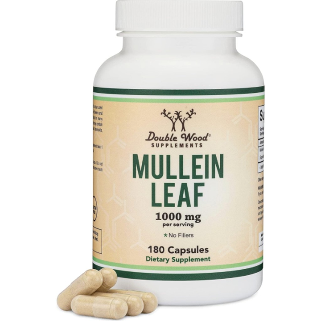 Double Wood Mullein Leaf 1000 mg x 180 Veg Capsul Diğer Fiyatı