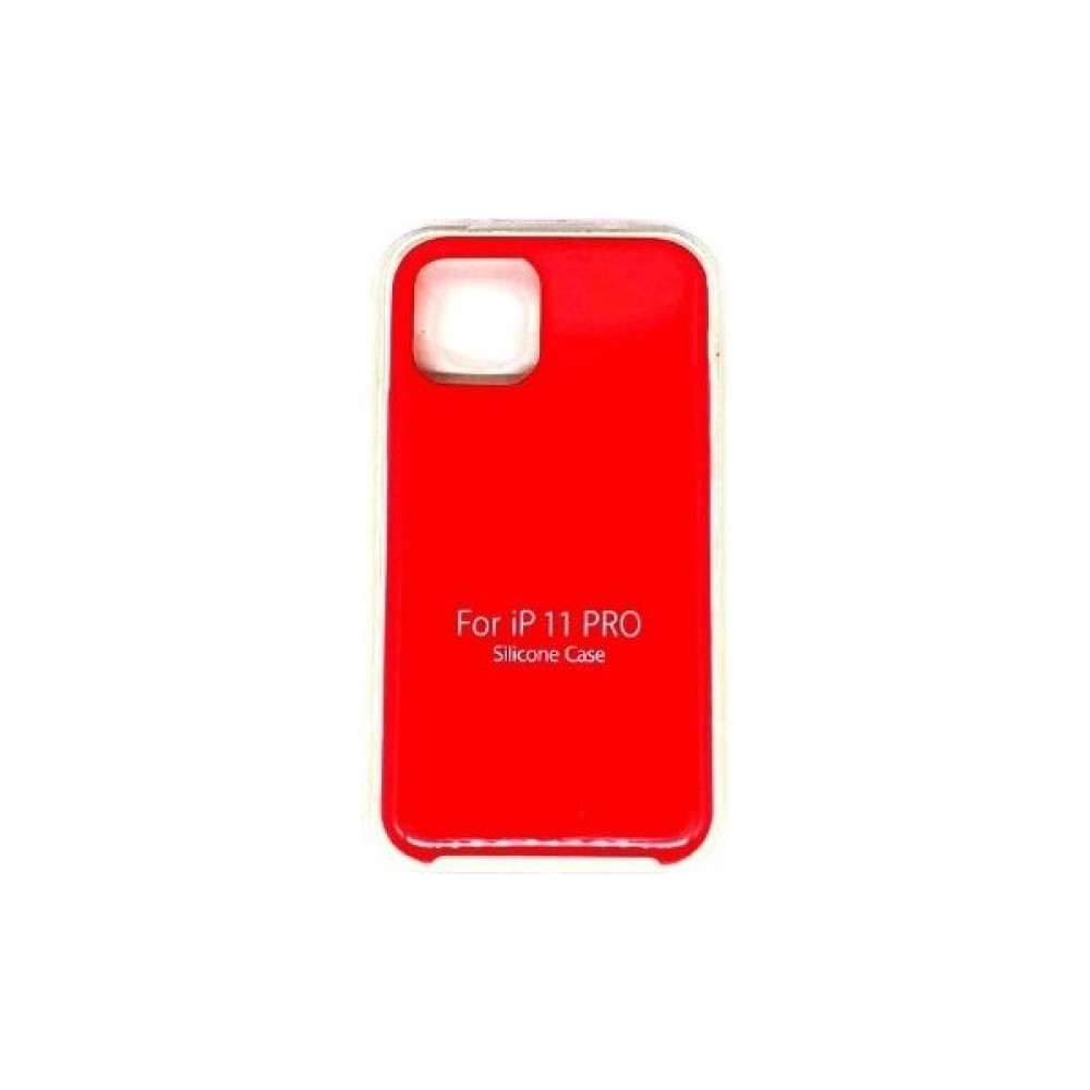 DoubleTech Apple iPhone 11 Pro Slikon Kılıf Kırmızı Renk . Cep Telefonu Kılıfı Fiyatı