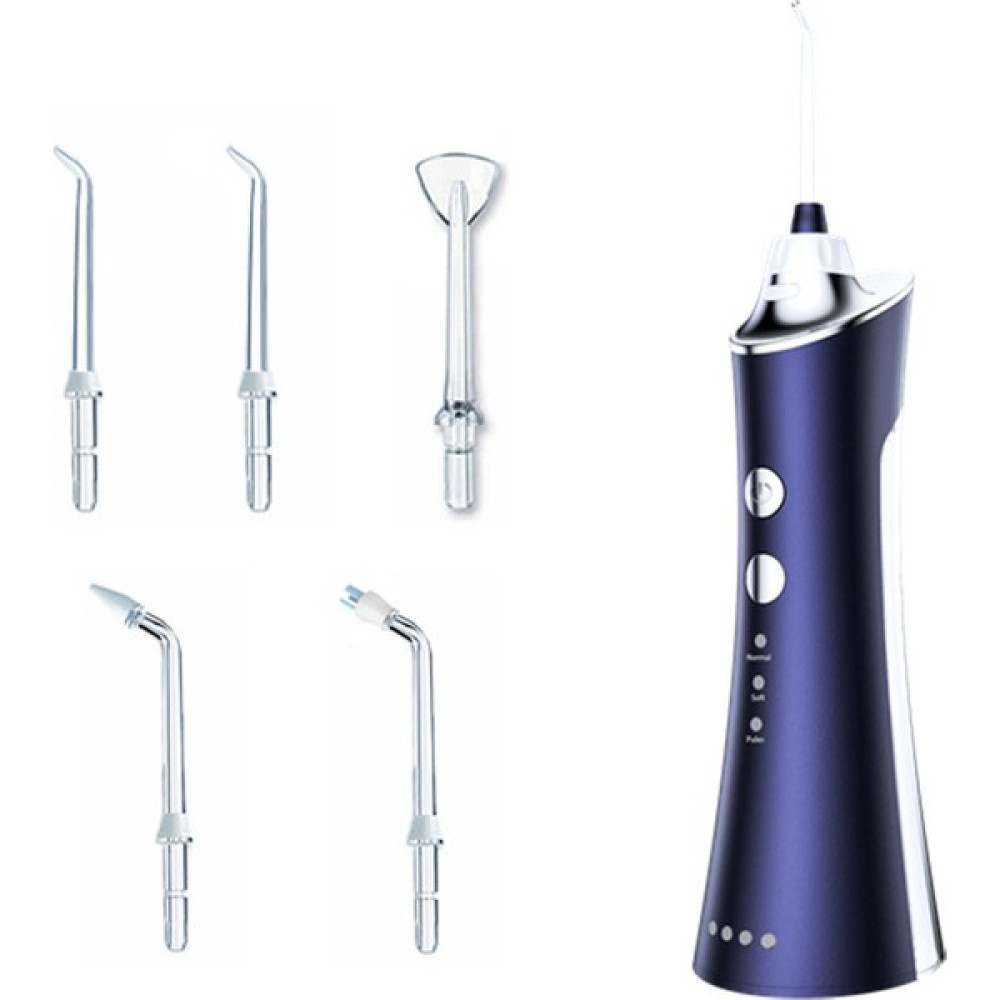 Douler Şarj Edilebilir Seyahat Ağız Duşu Portatif Flosser Oral Irrigator (Yurt Dışından) - Koyu Mavi Şarjlı Diş Fırçası ve Aksesuarları Fiyatı