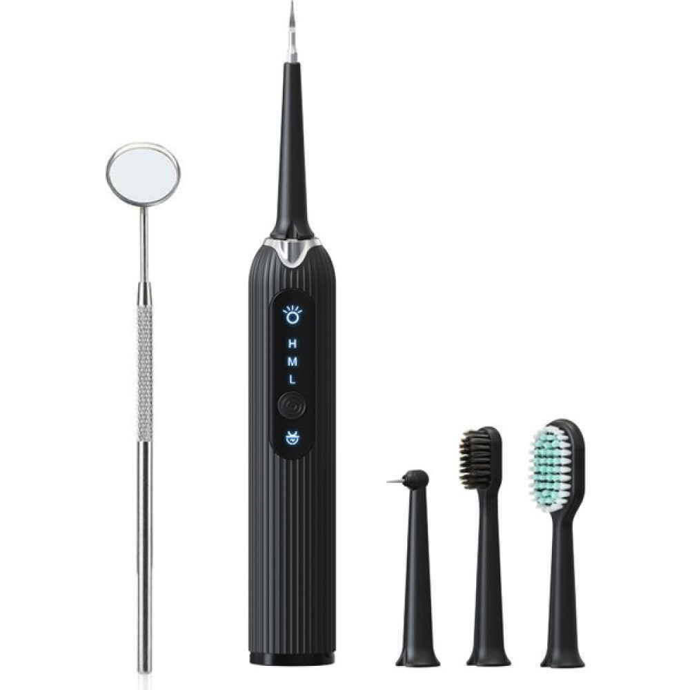 Douler Sonic Diş Temizleyici, Diş Taşı Temizleyici Elektrikli Diş Bakım Aracı (Yurt Dışından) - 01-Siyah Şarjlı Diş Fırçası ve Aksesuarları Fiyatı