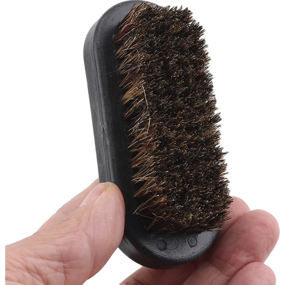 DouranShop Siyah Stil Ayakkabı Cilası Fırça Fırçası Doğal Deri Domuz Kılı Yumuşak Parlatma Aracı Temizleme Fırçası Nub Deri Çizme (Yurt Dışından) Oto Boyaları Fiyatı