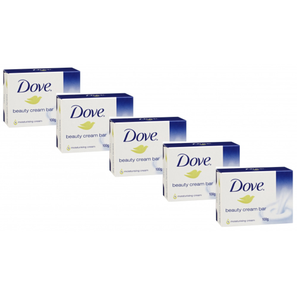 Dove 5 Adet Beauty Cream Bar Sabun 100 Gr Duş Jelleri ve Banyo Köpükleri Fiyatı
