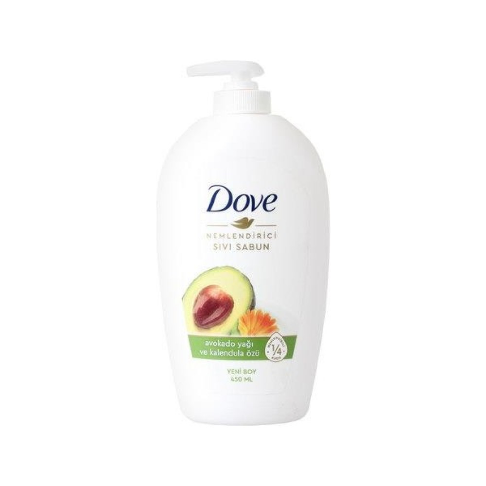Dove Avokado Yağı ve Kalendula Özü Nemlendirici Sıvı Sabun 450 ml - 1 El Bakımı Fiyatı