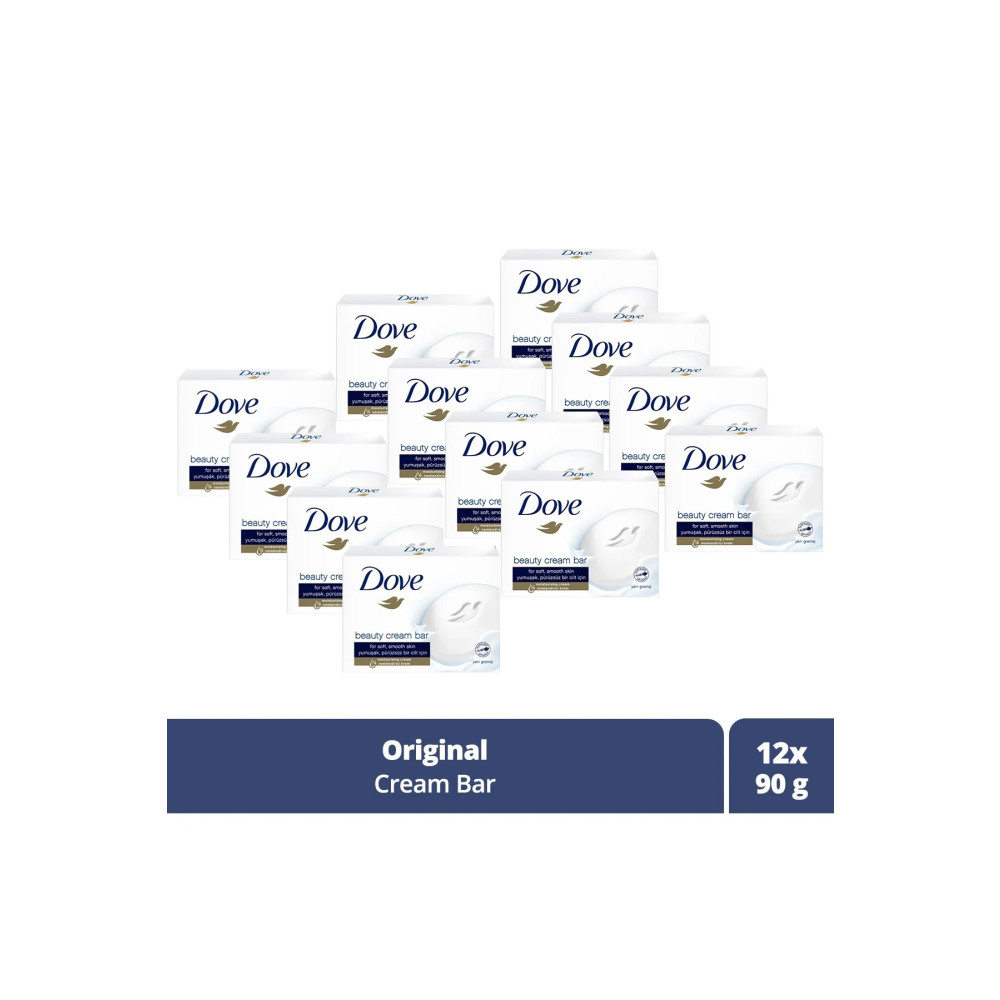 Dove Beauty Cream Bar Katı Güzellik Sabunu Original Nemledirici Etkili 90 G X12 Vücut Bakımı Fiyatı