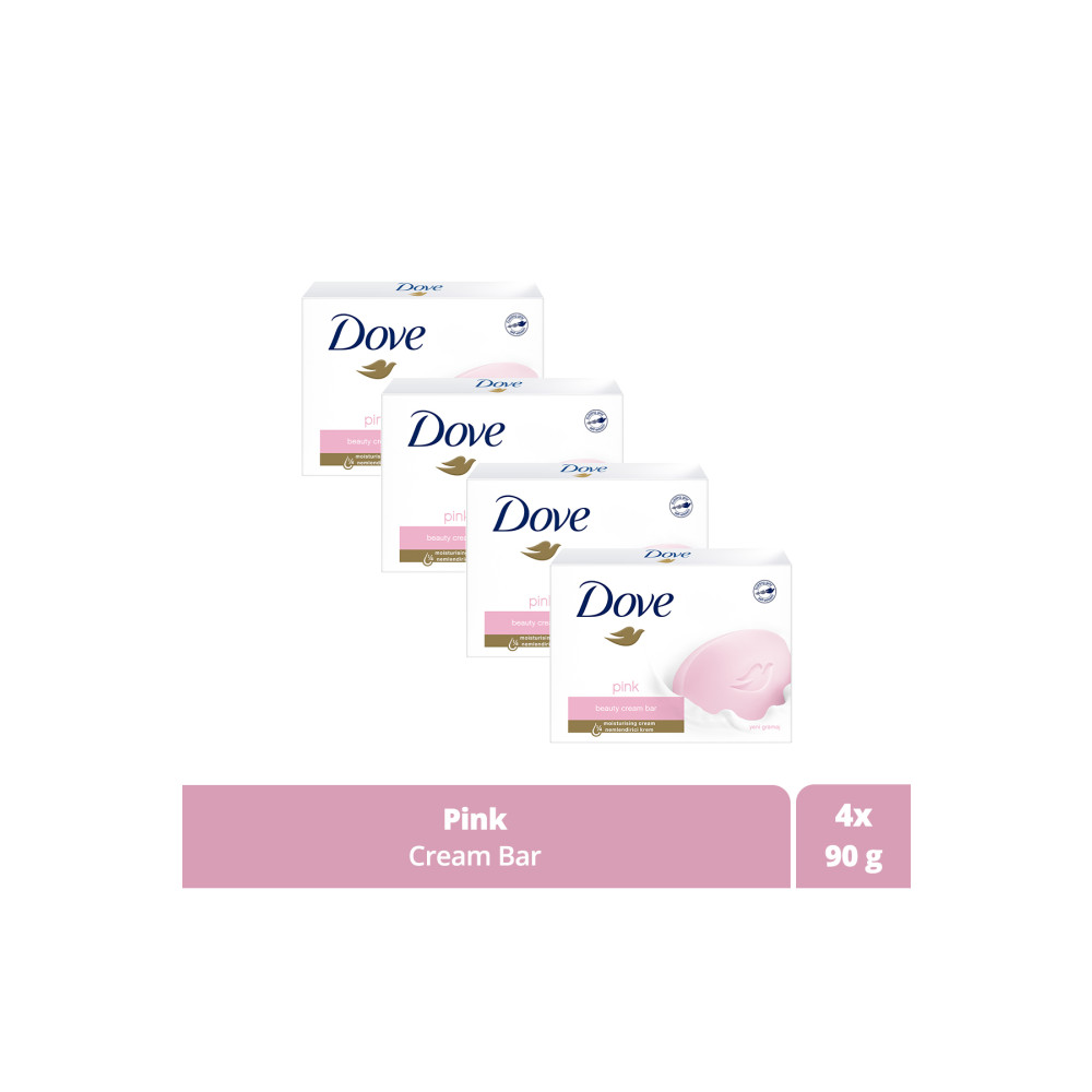 Dove Beauty Cream Bar Katı Güzellik Sabunu Pink Nemlendirici Etkili 90 G X4 Adet Vücut Bakımı Fiyatı