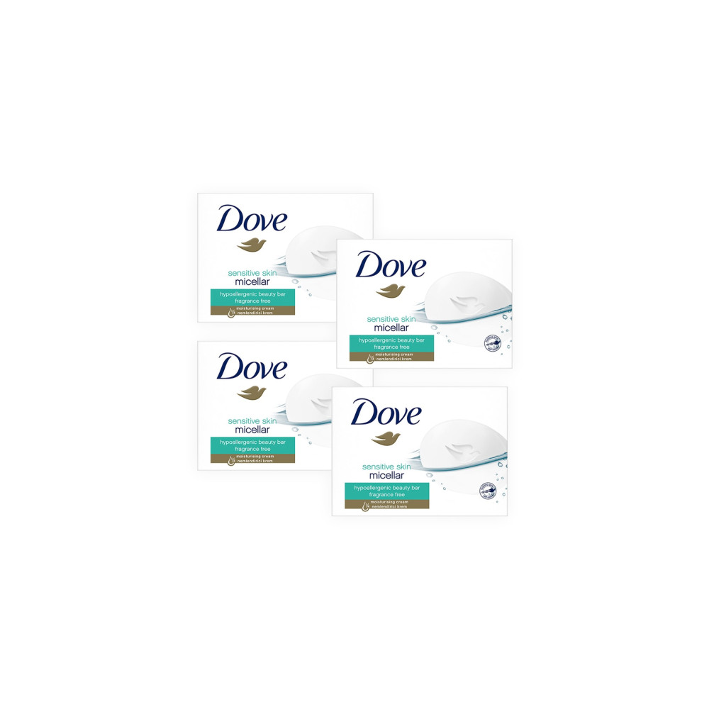 Dove Beauty Cream Bar Micellar Hassas Ciltler İçin Nemlendirici Etkili 90 gx4 + El Havlusu İle Gönderilir Vücut Bakımı Fiyatı