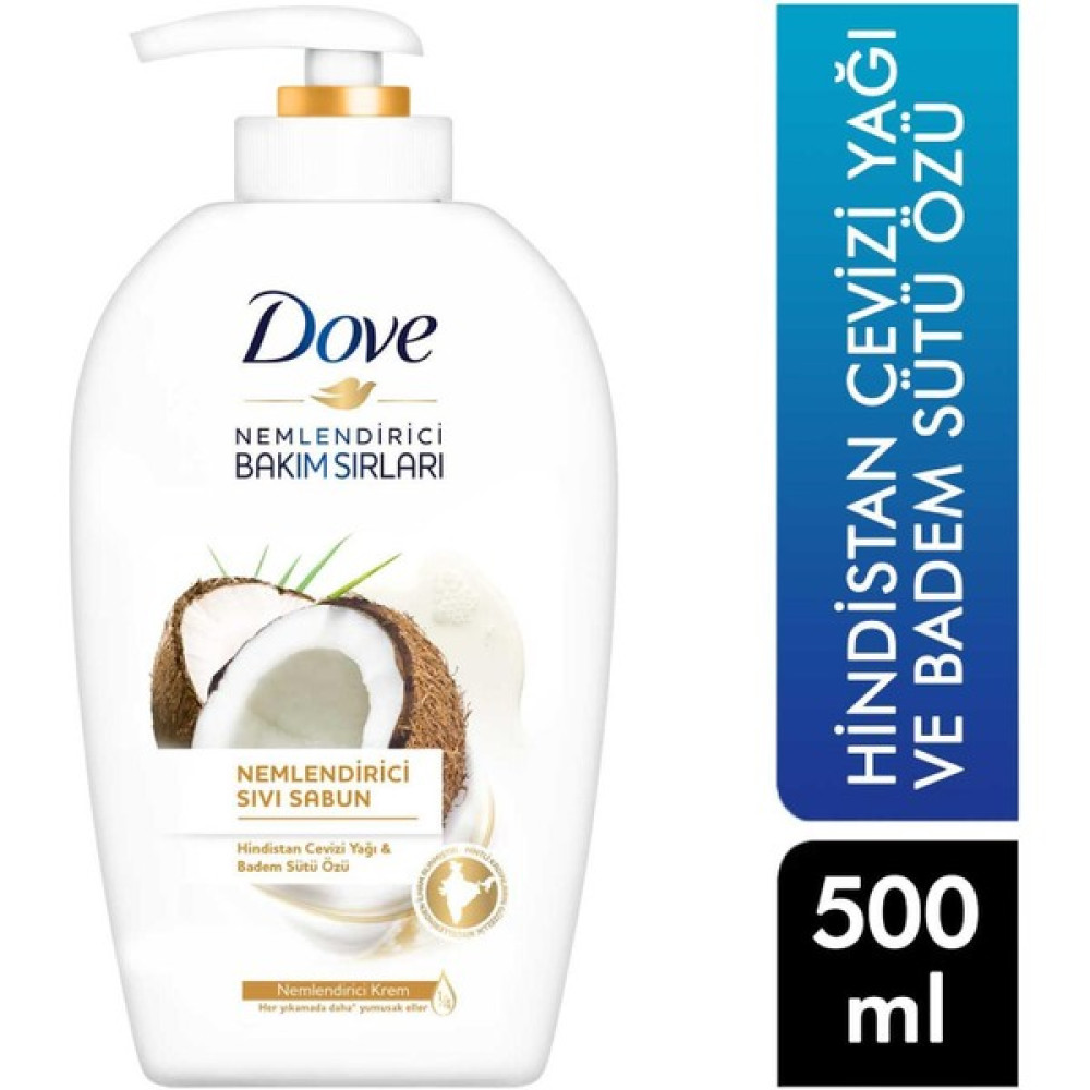 Dove Dove Nemlendirici Sıvı Sabun 500 ml Hindistan Cevizi Yağı ve Badem Sütü Özü 8690637921711 Ka Sabunlar Fiyatı