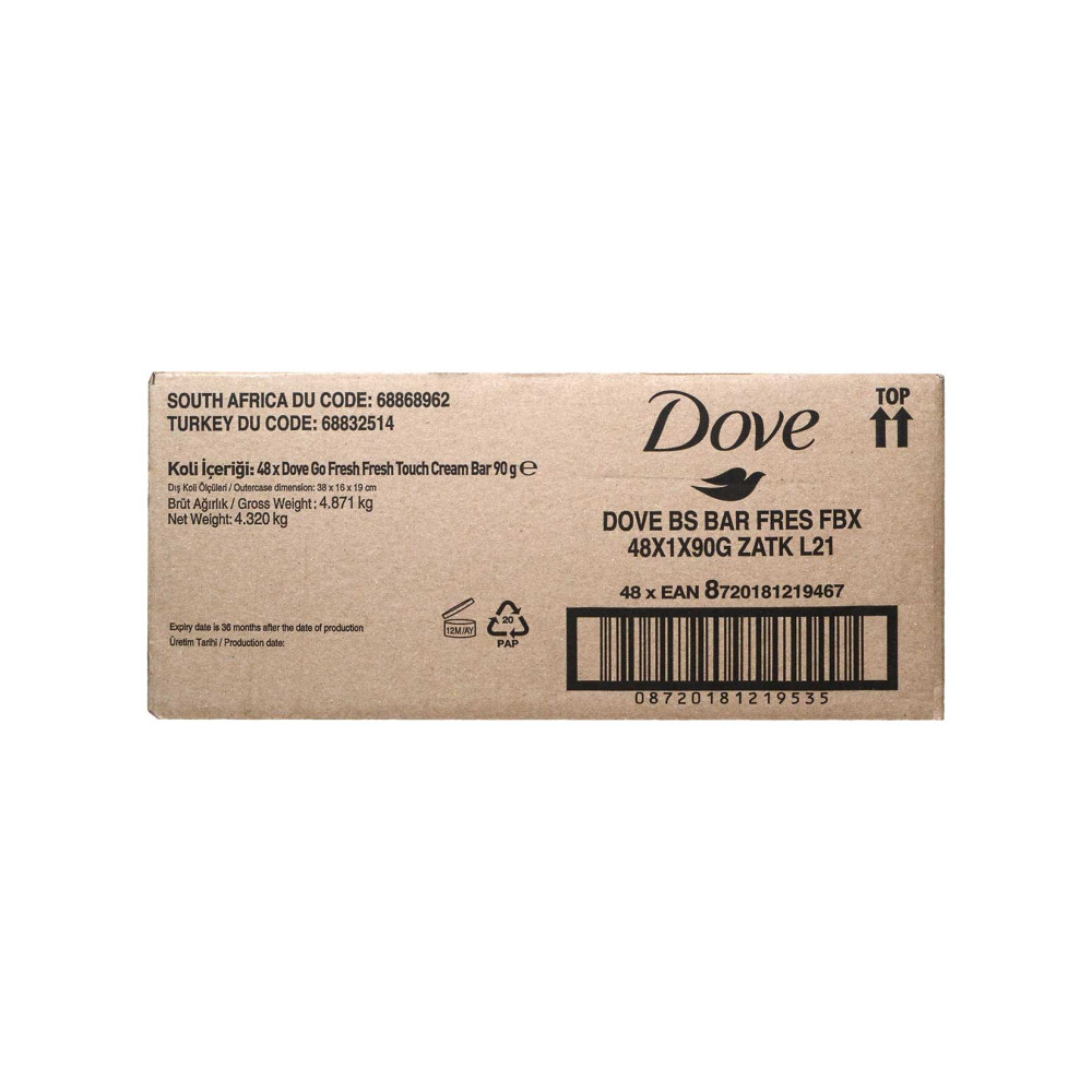 Dove Güzellik Sabunu 90 gr Fresh Touch