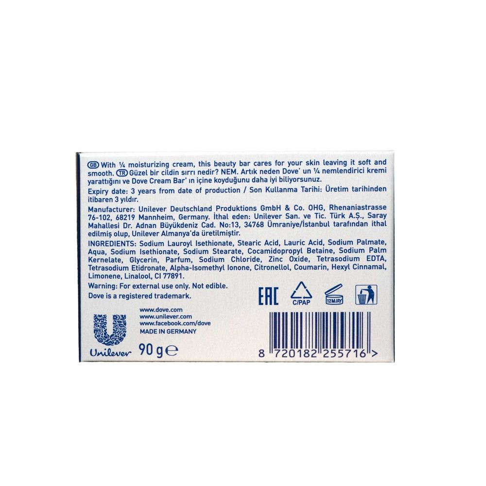 Dove Güzellik Sabunu 90 gr Original