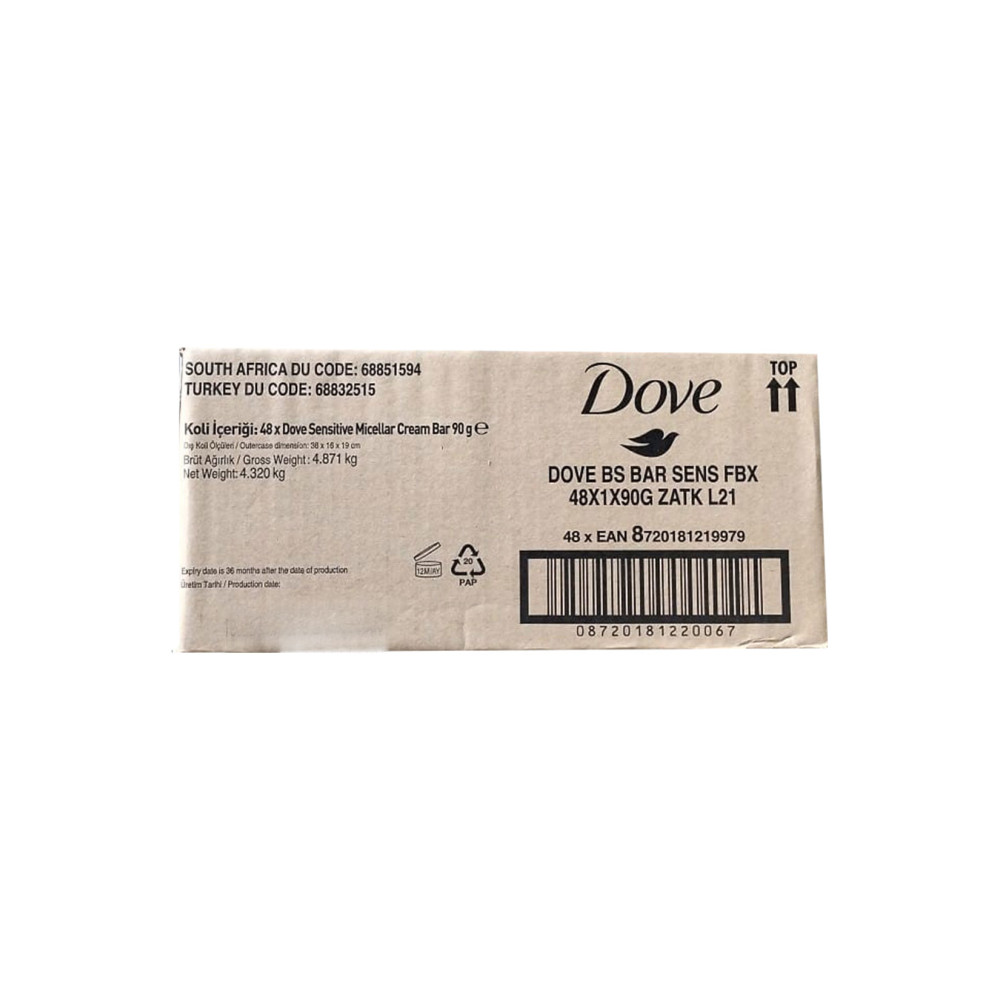Dove Güzellik Sabunu 90 gr Sensitive Micellar