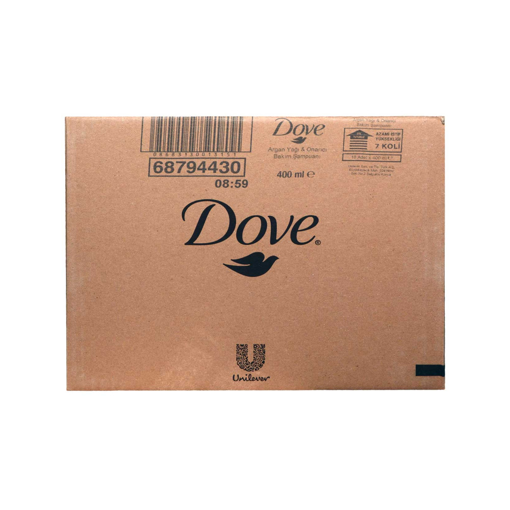Dove Şampuan 400 ml Onarıcı Bakım Argan Yağı