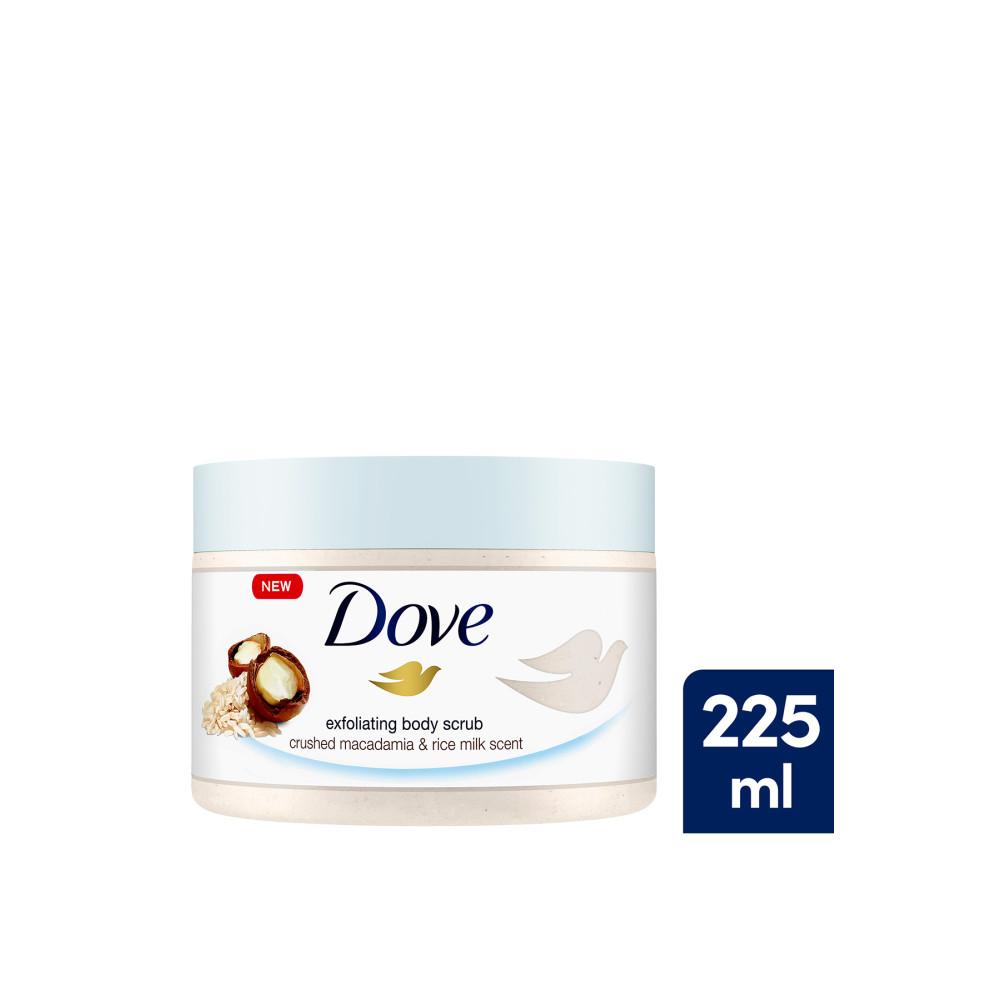 Dove Vücut Peelingi Macademia Fındığı Ve Pirinç Sütü 225 ml X1 Vücut Bakımı Fiyatı