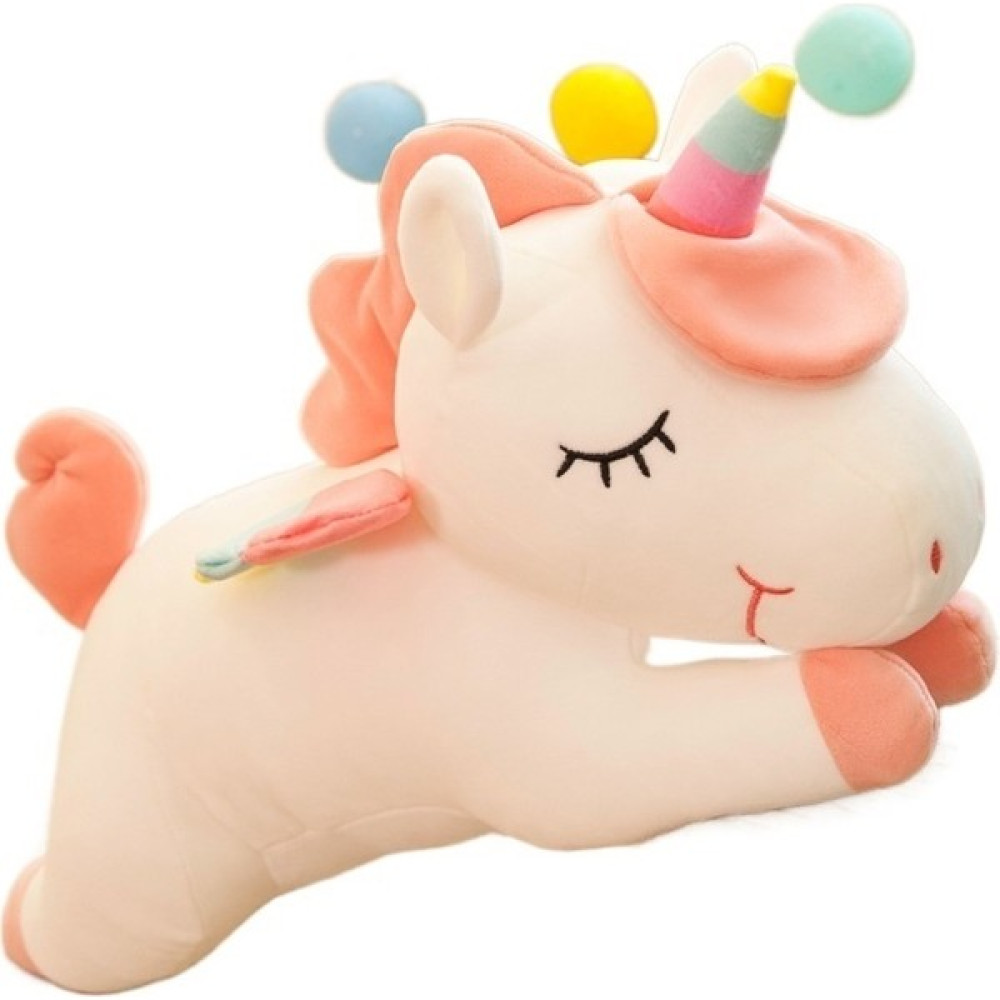 Downerer 30CM Unicorn Pelüş Oyuncak Bebek Dekorasyonu (Yurt Dışından) - Beyaz - Beyaz Peluş Oyuncaklar Fiyatı