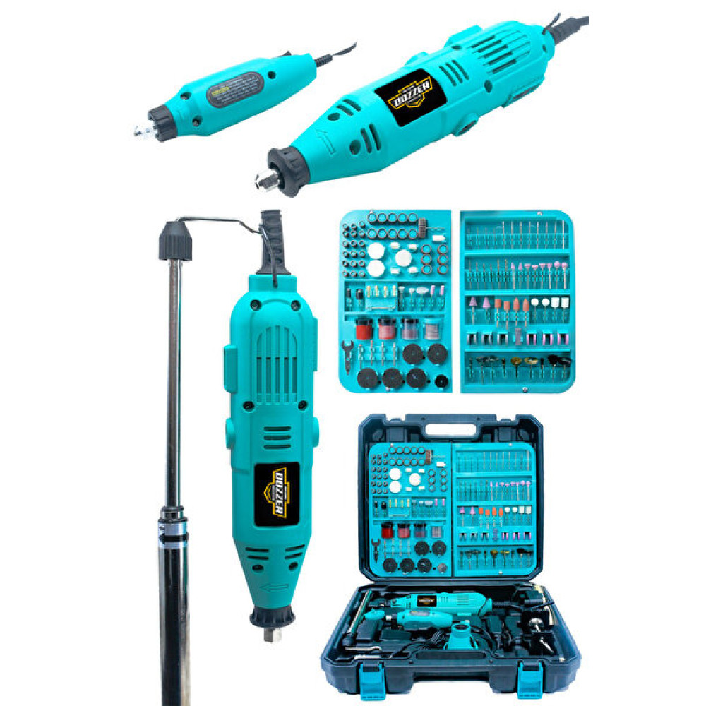 Dozzer 230 Watt 352 Parça 60.000 RPM 6 Kademe Devir Ayarlı Hobi Gravür Seti Mini Taşlama Makinesi Meyve Sıkacakları Fiyatı