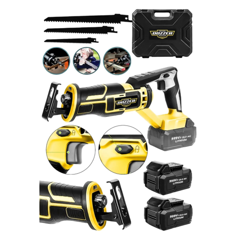 Dozzer Fuchs Serii 999Vf 25Ah Komursuz Motor Kemik Ahsap Demir Kesme Tilki Kuyrugu Akulu Testere Makinesi Testere Fiyatı