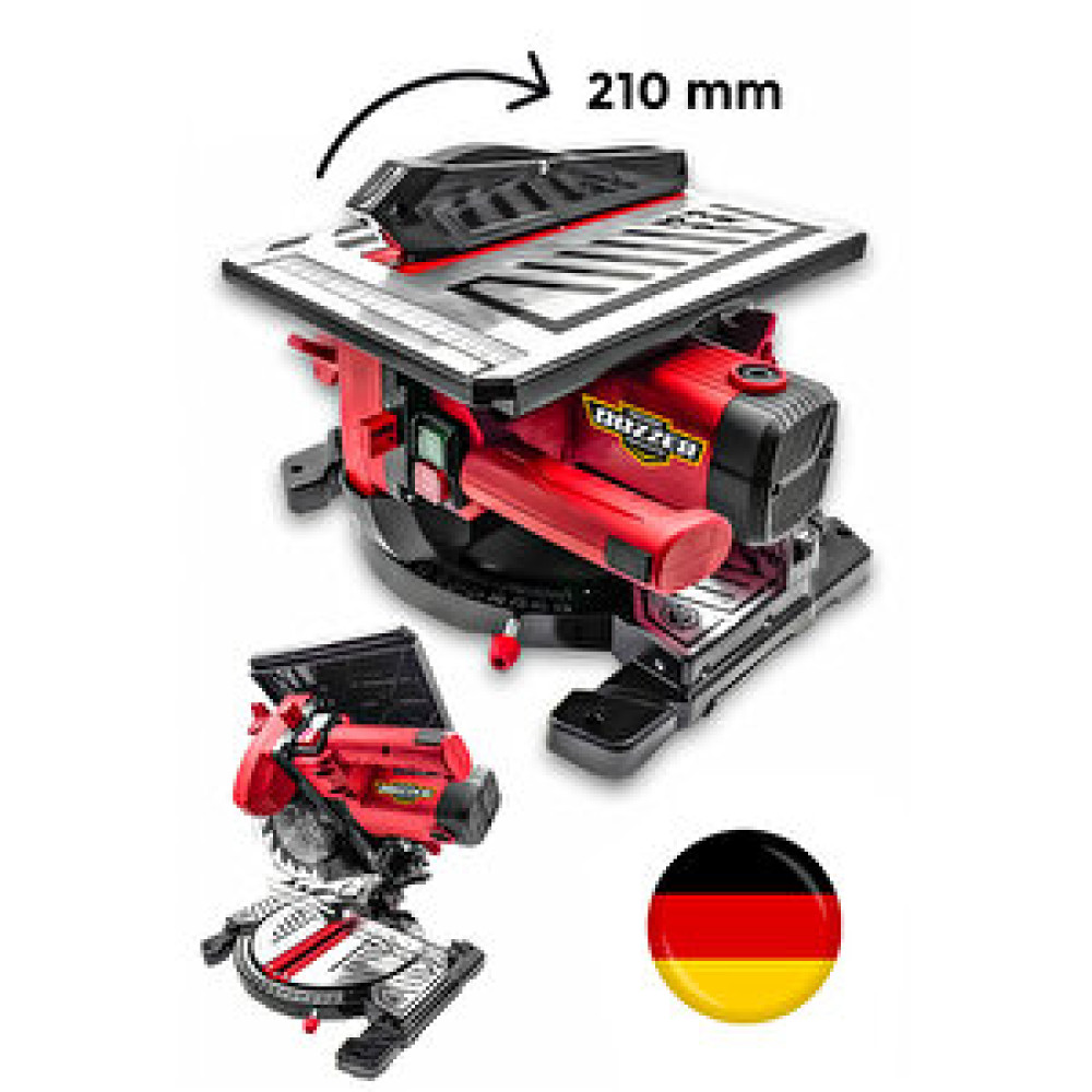 Dozzer Maxstar 1200 Watt 210 Mm Bakır Sargılı Motor Alttan Üstten Tablalı Tezgah Üstü Gönye Kesme Makinesi Testereler Fiyatı