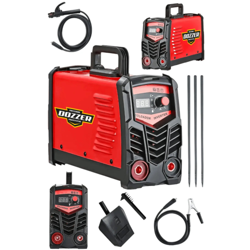 Dozzer Red Serii Ultra 200 Amper Dijital Gosterge Cift Kartli Sogutmali El Tipi Invertor Kaynak Makinesi Kaynak Makineleri Fiyatı