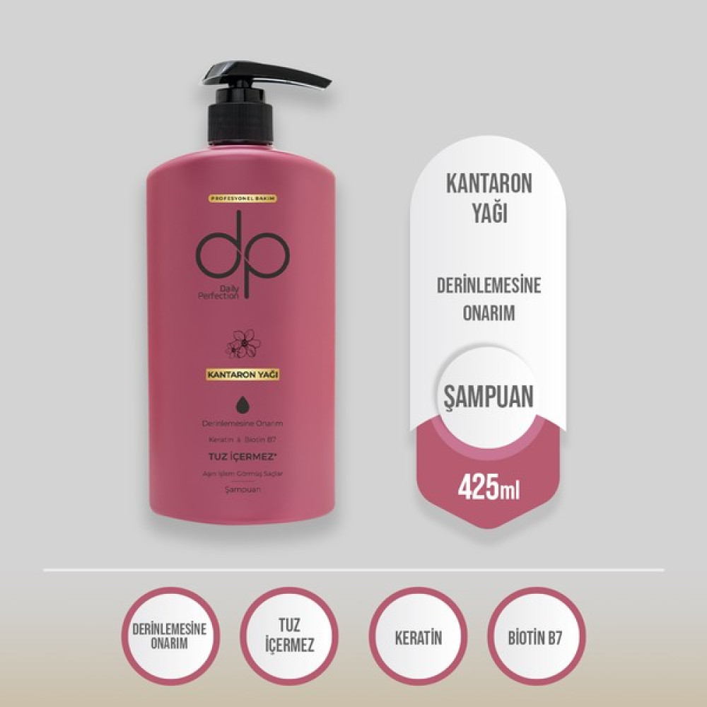 Dp Daily Perfection 425 ml Kantaron Yağı Şampuan - 12233 Şampuan ve Saç Kremi Fiyatı