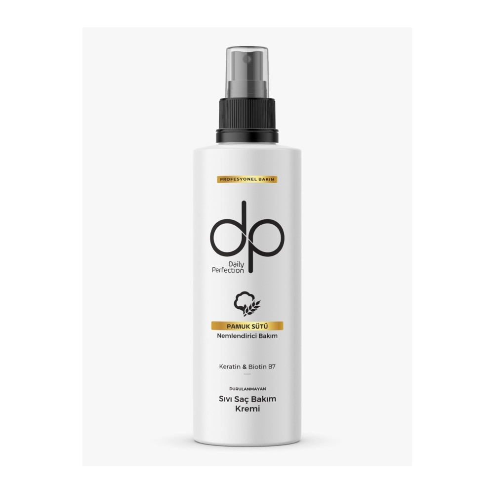 dp Daily Perfection Pamuk Sütü Durulanmayan Sıvı Saç Bakım Kremi 180 ml Şampuan ve Saç Kremi Fiyatı