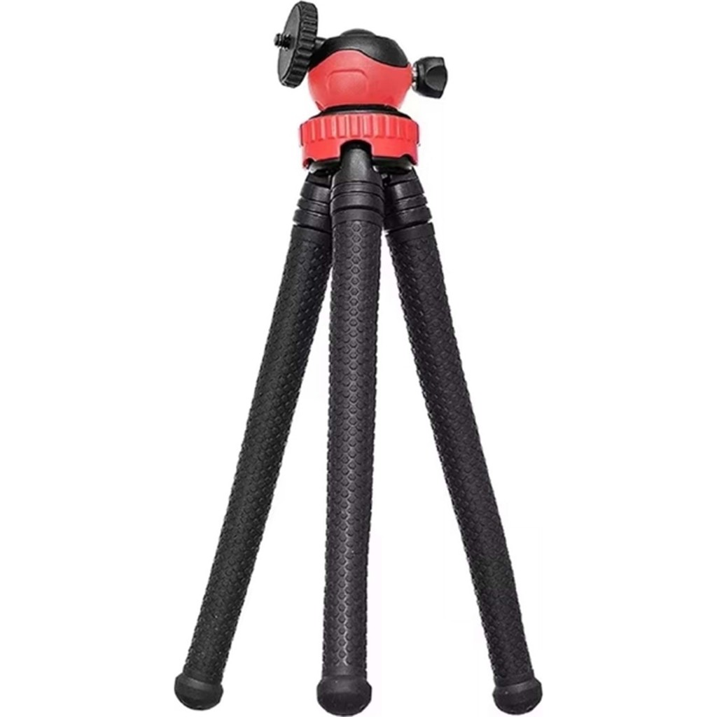 DP Esnek Ahtapot Tripod: Flexıble Masa Üstü Stand, Fotoğraf Makinesi ve Aksiyon Kamera Tutucu - Siyah Dijital Fotoğraf Makineleri Fiyatı