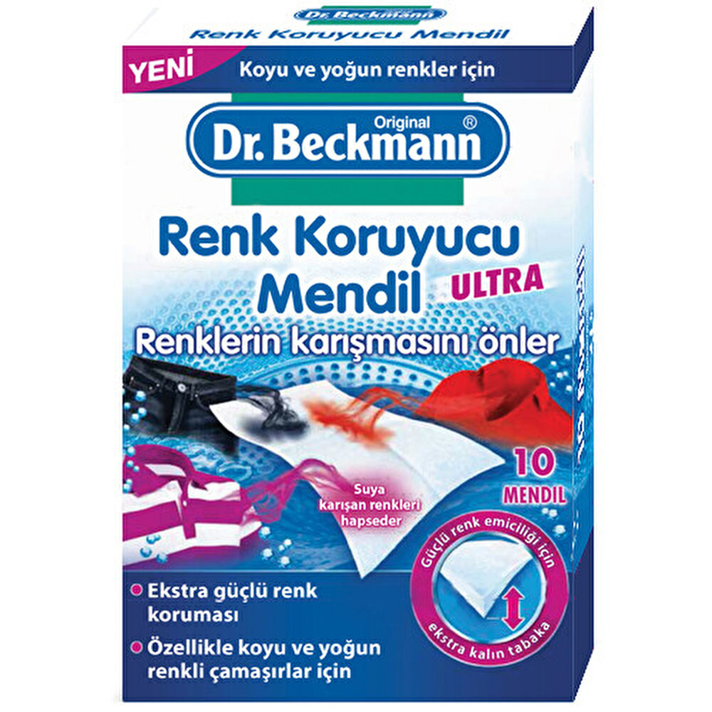 Dr. Beckmann Aktif Beyazlatıcı Mendil 10 Adet Çamaşır Makinesi Ürünleri Fiyatı