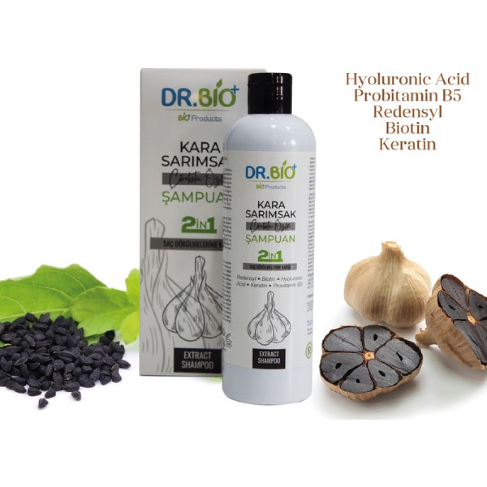 Dr Bio 2 İn1 Kara Sarımsak & Çörekotu Özü Bitkisel Şampuan 400 ml ( Saç Dökülmelerine Karşı ) Şampuan ve Saç Kremi Fiyatı