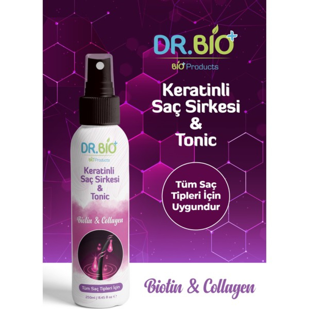 Dr. Bio Dr Bio Keratinli Saç Sirkesi Ve Toniği Biotin & Collagen 250 Ml Saç Şekillendirici Sprey Fiyatı