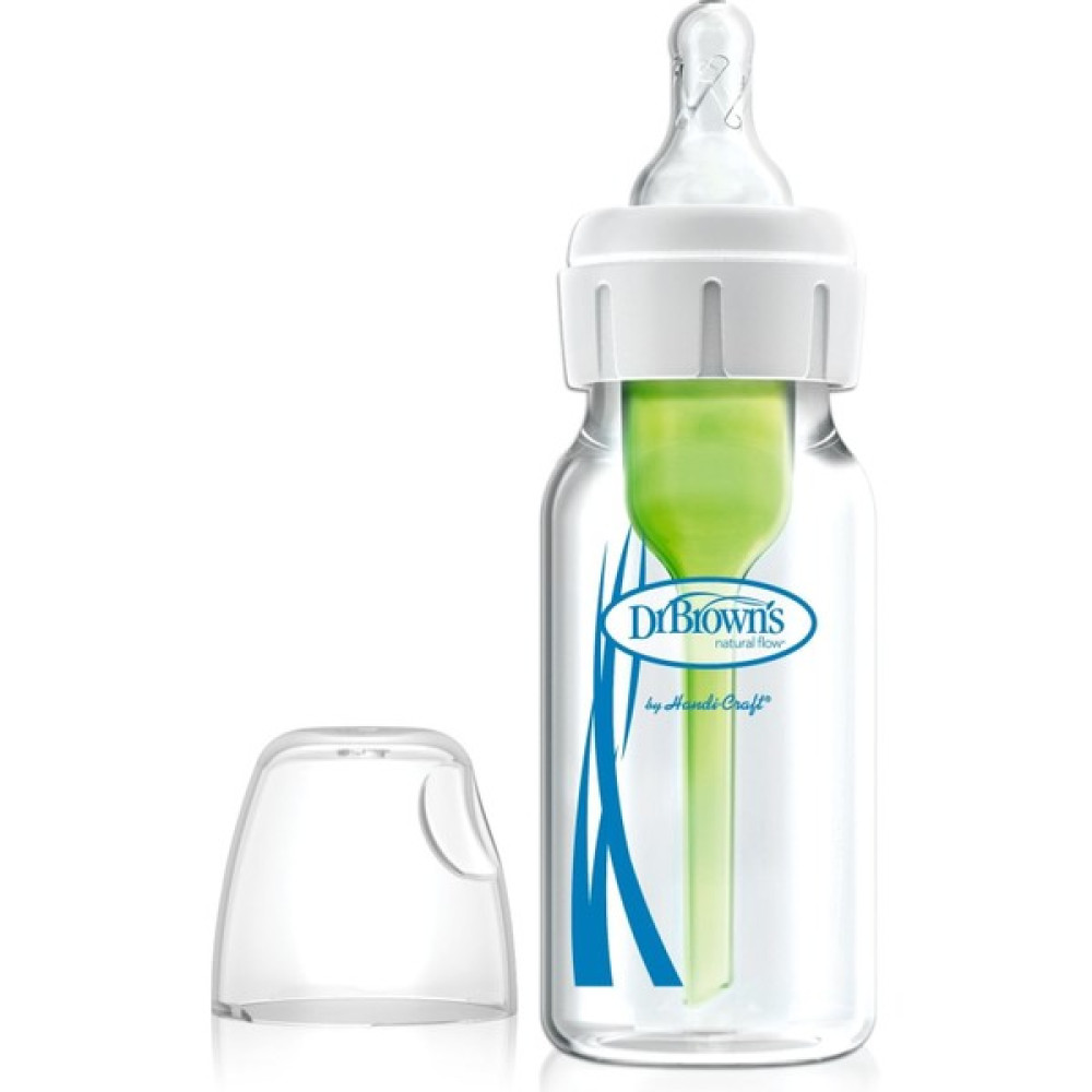 Dr Browns Dr Brown's Cam Dar Ağız Biberon Antikolik 250ML Brnm [gymbrnm] Biberon Fiyatı