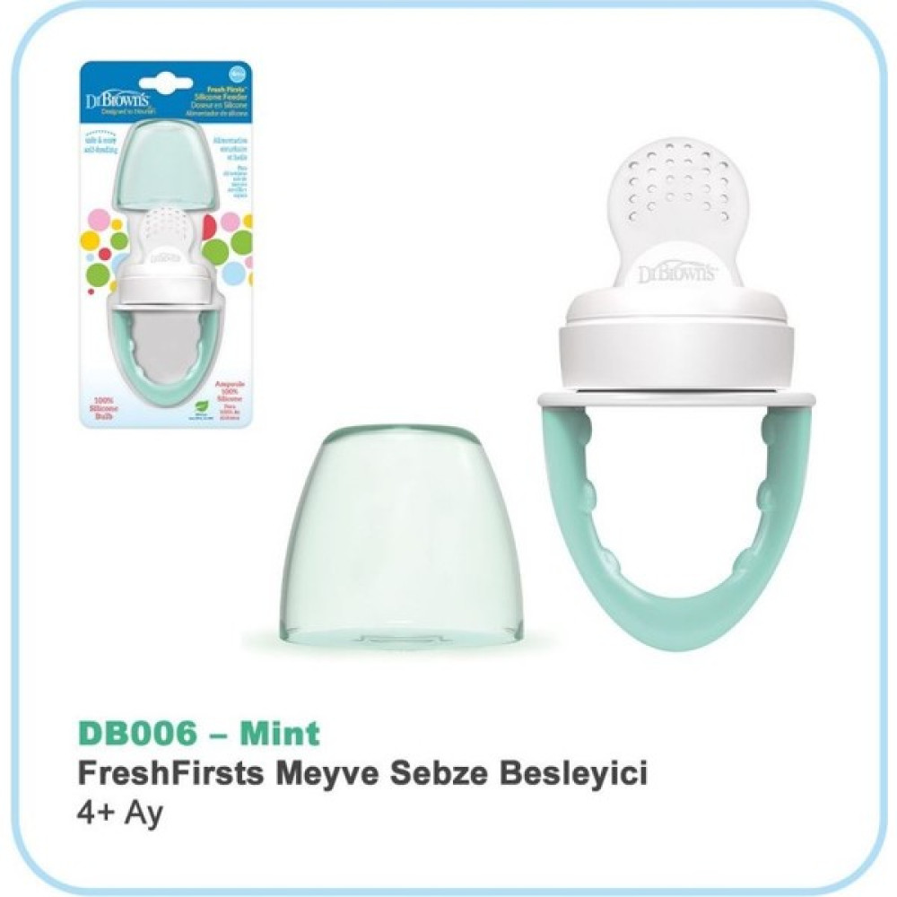 Dr. Brown's Meyve Sebze Besleyici Mint 4+ Ay Bebek Beslenme Gereçleri Fiyatı