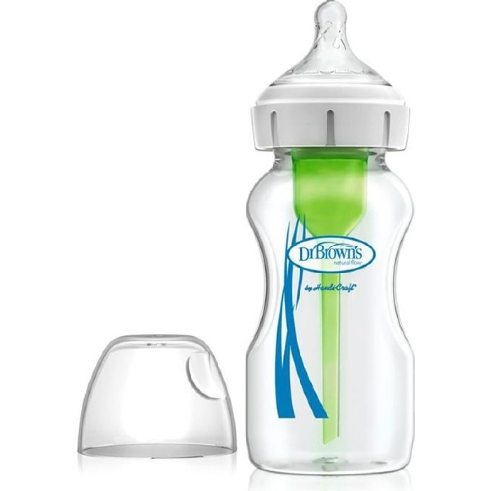 Dr Browns Options Geniş Ağız Cam Biberon 270 ml Biberon Fiyatı