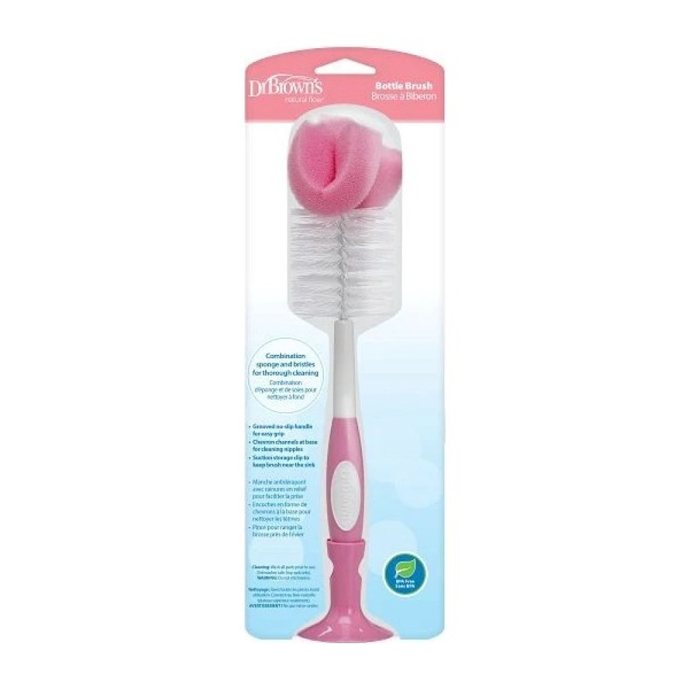 Dr. Brown's Pembe Biberon & Emzik Fırçası Biberon Fiyatı