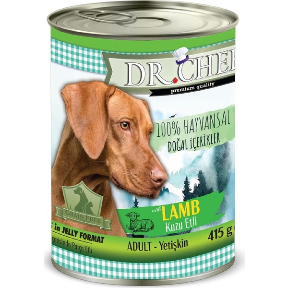 Dr Cheff Kuzu Etli Köpek Maması 415 gr 24'lü Evcil Hayvan Ürünleri Fiyatı